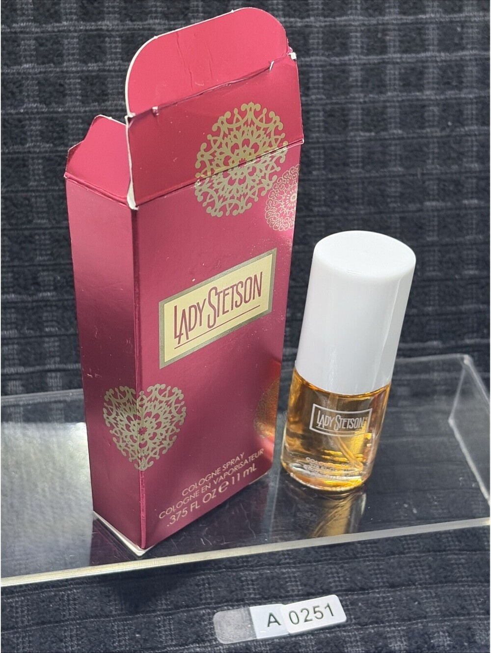 Lady Stetson by Coty .375 Cologne Spray for Women Vintage New